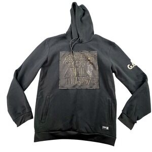 CR24 Chrome Edge GOAT Greatest Of All‎ Time Black Pullover Hoodie Men's XL